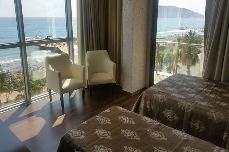Bayar Garden Beach Hotel Alanya Exterior foto
