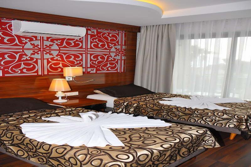 Bayar Garden Beach Hotel Alanya Exterior foto